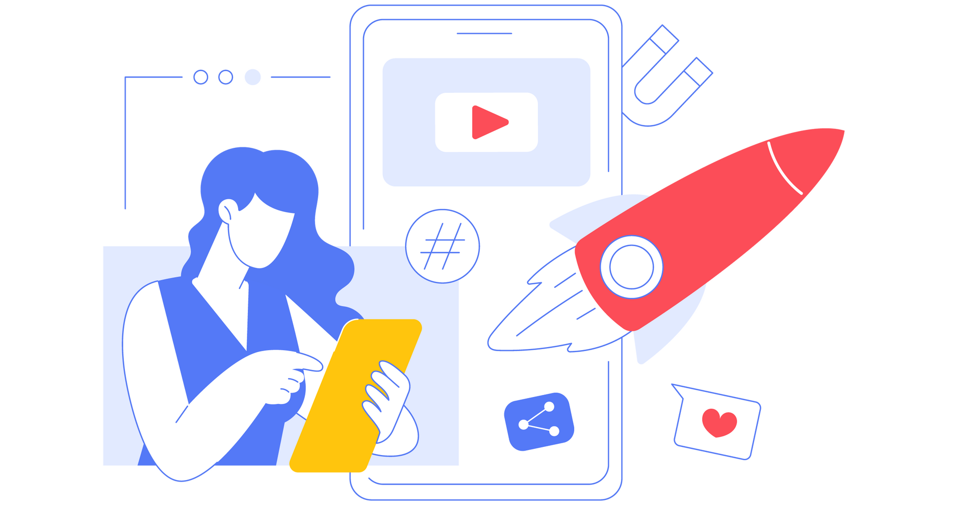 Ecosistema de posicionamiento digital con integración de web, redes sociales y Google Business para captar clientes
